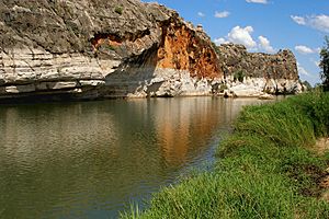 A197, Geikie Gorge National Park, Western Australia, Fitzroy River, 2007