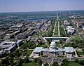 Aerial view from above the U.S. Capitol 17223v