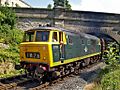 D7076 at Bury East Lancashire Railway