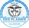 Official seal of Des Plaines, Illinois