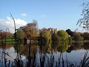 Dorset sherborne castle lake