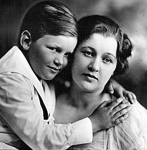 Douglas Fairbanks Jr. and mother