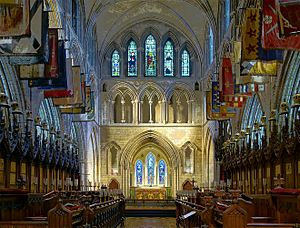 Dublin cathedral choeur