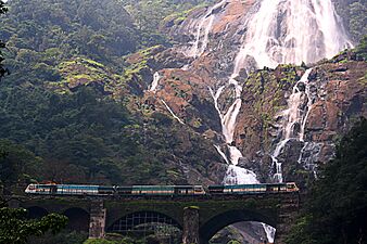 Dudhsagar Falls Triplet