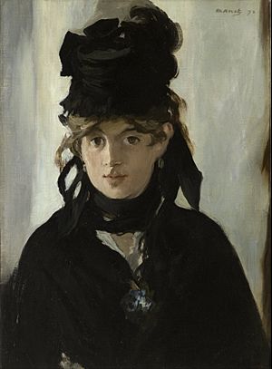 Edouard Manet - Berthe Morisot With a Bouquet of Violets - Google Art Project