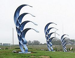 Hemel Hempstead, Phoenix Gateway sculpture