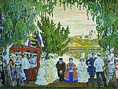 Kustodiev promenade Volga 02