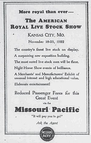 MOPAC Livestock show 1922