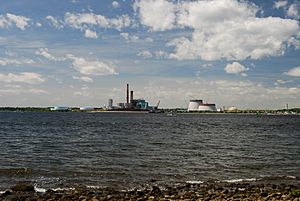 Mount Hope Bay Brayton Point Power