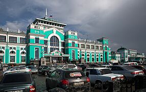 Omsk train station