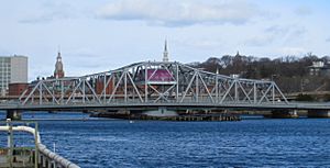 Point Street Bridge viewed from the south - Providence, RI