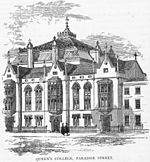 Queen's College, Paradise Street, Birmingham