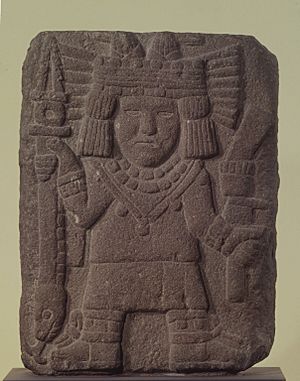 Relief with Maize Goddess (Chicomecóatl)