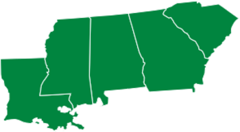 US States identified as subjugated national territory at the 1968 foundational conference