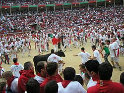 Sanfermines-vaquillas