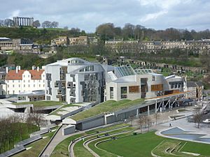 Scottish Parliament building, Holyrood