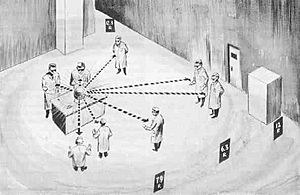 Slotin criticality drawing