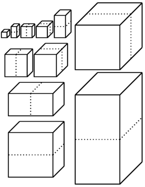 Ten octaves visualization