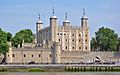 Tower of London viewed from the River Thames