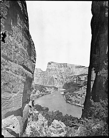 Yampa River - old No. 87. Similar to No. 699 - no negative on file., 1871 - 1878 - NARA - 517742.jpg