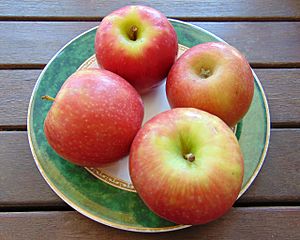 'Rosy Glow' apples