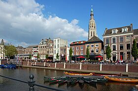 Docks in the city centre