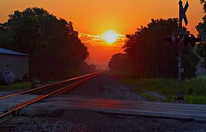 Buck Creek IN - sunrise