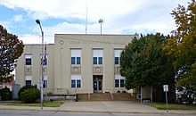 County courthouse in Stockton