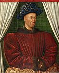 Charles VII by Jean Fouquet 1445 1450