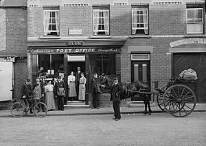 Clun post office (1293401)