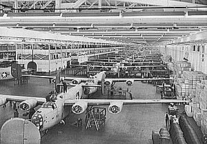 Ford Liberators Willow Run 1944