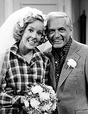 Georgia Engel Ted Knight Mary Tyler Moore Show Wedding 1975