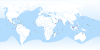 Distribution de C. mydas. Los círculos rojos son sitios importantes de cría. Los círculos amarillos representan ubicaciones de menor importancia.