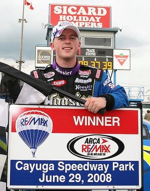 Justin Allgaier at Cayuga 2008