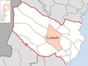 Lycksele Municipality in Västerbotten County.png