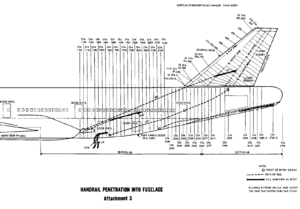 Pan Am Flight 845 damage