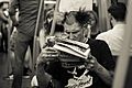 Punk on the Vienna U-Bahn