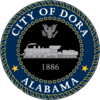 Official seal of Dora, Alabama