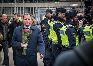 Stefan Löfven in 2017