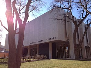 Temple University Paley Library Side View