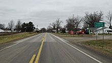 Camden, MI road signage