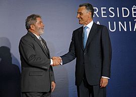 Cavaco Silva e Lula 04072007