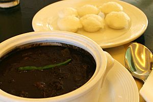 Dinuguan with puto