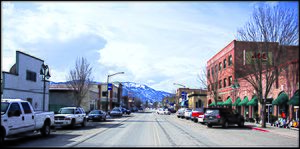 Main Avenue in Downtown Chewelah, 2018