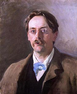 Edmund Gosse by John Singer Sargent