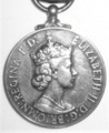 George Medal, Queen Elizabeth, first obverse