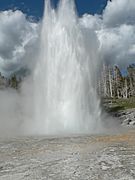 Grand Geyser eruption