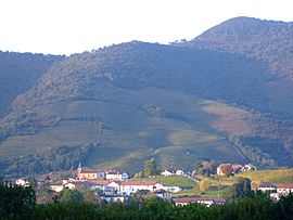 A general view of Ispoure