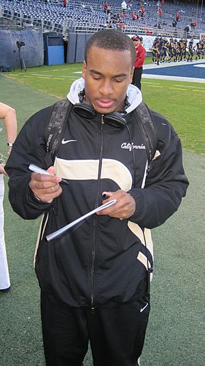 Jahvid Best at 2009 Poinsettia Bowl 1