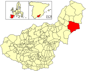 Location of Cúllar